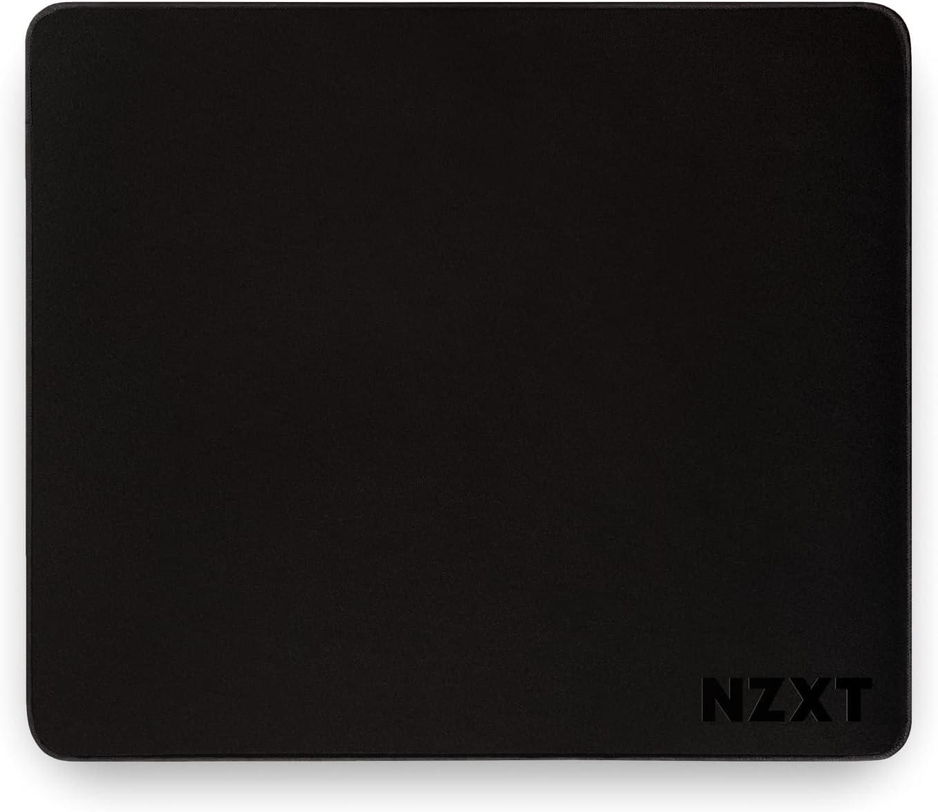 imageNZXT Mouse Pad MMP400 MMSMSSPWW 410MM X 350MM Stain Resistant Coating LowFriction Surface Soft and Smooth Surface NonSlip Rubber Base WhiteBlack