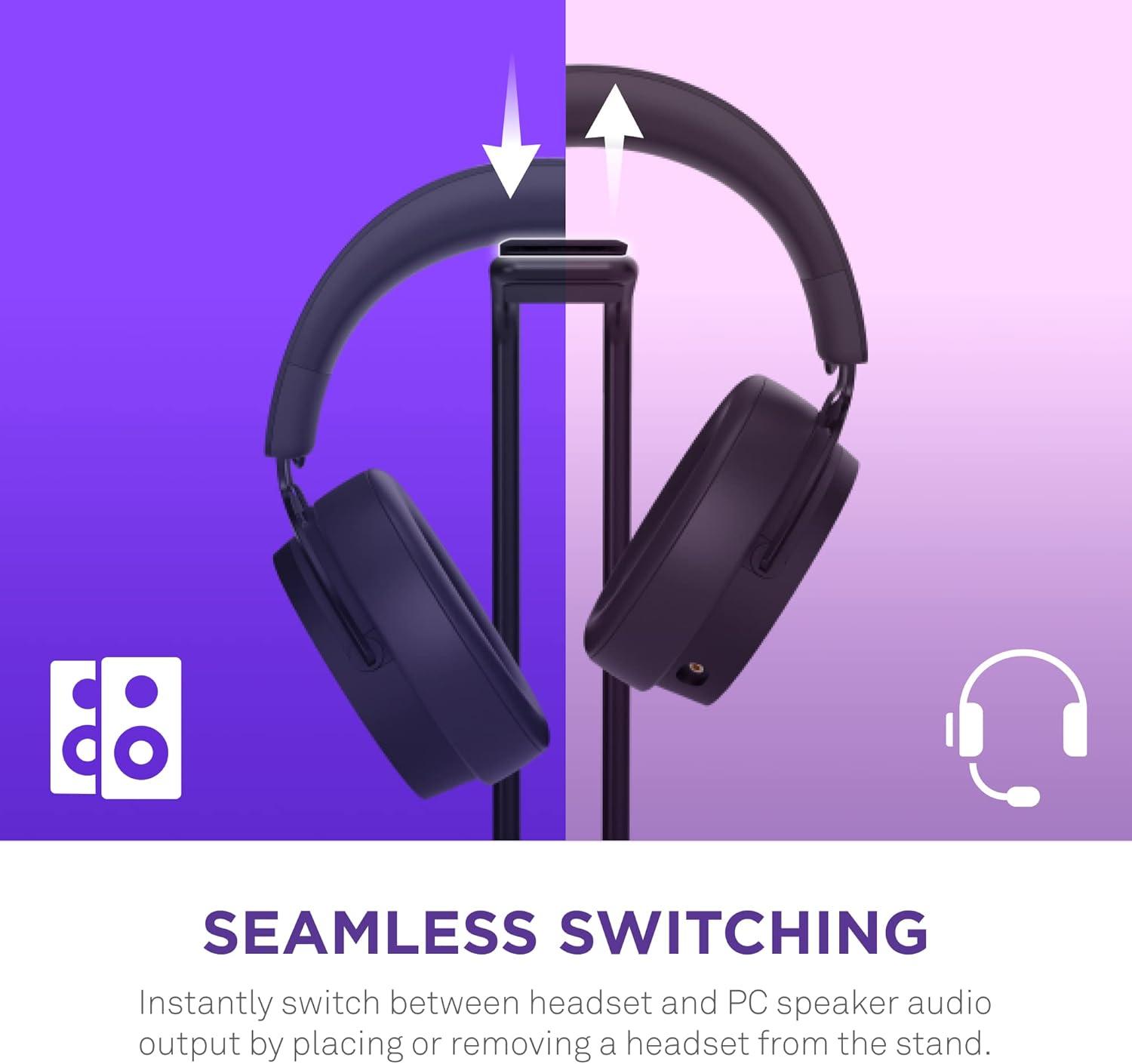 imageNZXT Relay Wired PC Gaming Headset APWCB40B2 HiRes Audio Certified DTS HeadphoneX 71 Surround Sound Lightweight ampamp Comfortable Design Detachable Microphone BlackBlack