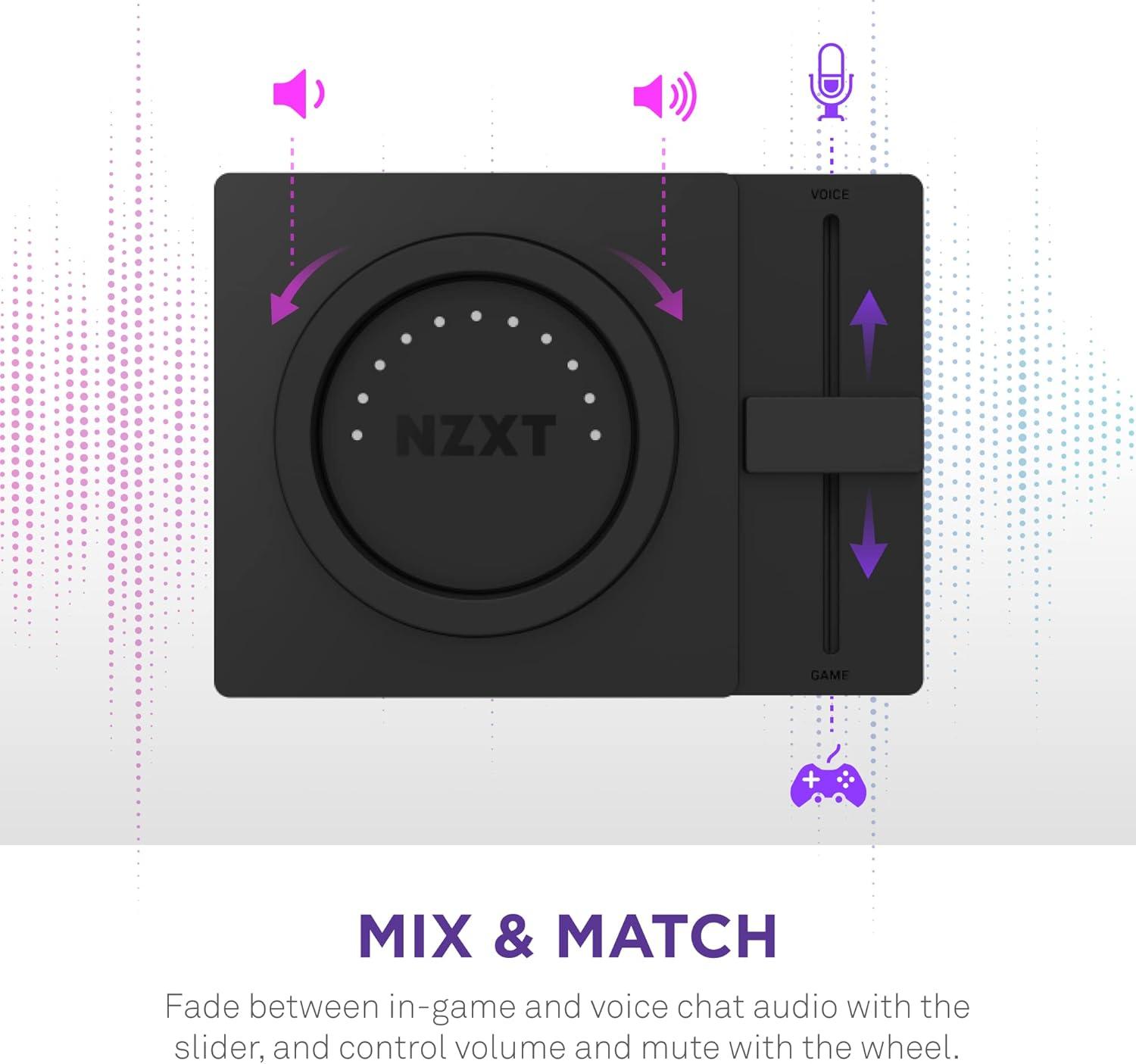 imageNZXT Relay Wired PC Gaming Headset APWCB40B2 HiRes Audio Certified DTS HeadphoneX 71 Surround Sound Lightweight ampamp Comfortable Design Detachable Microphone BlackBlack