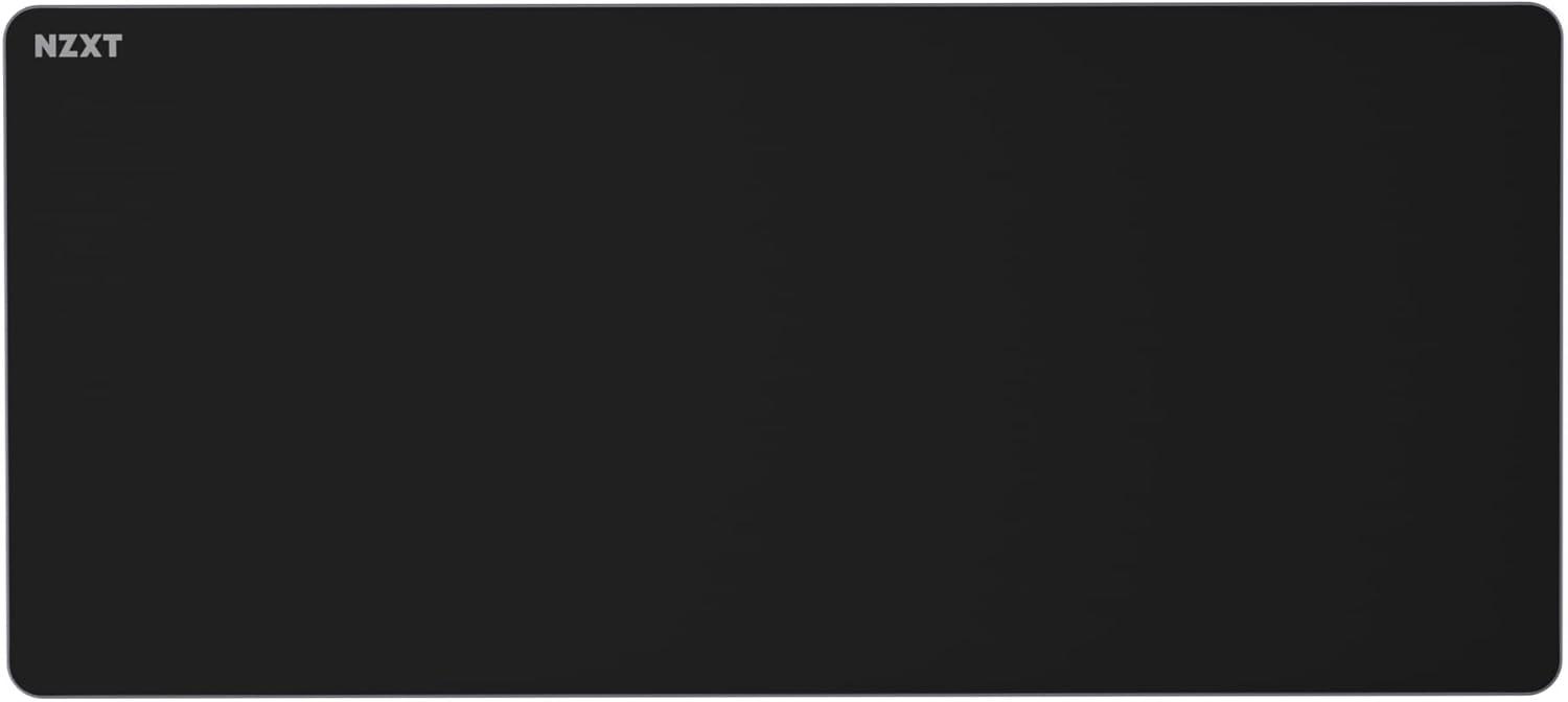 imageNZXT Zone Elite Premium Large Gaming Mouse Pad UltraSmooth NanoKnit Cloth Surface Optimized for Speed and Control SpillResistant Soft Foam Base Reinforced LowProfile Stitching BlackBlack