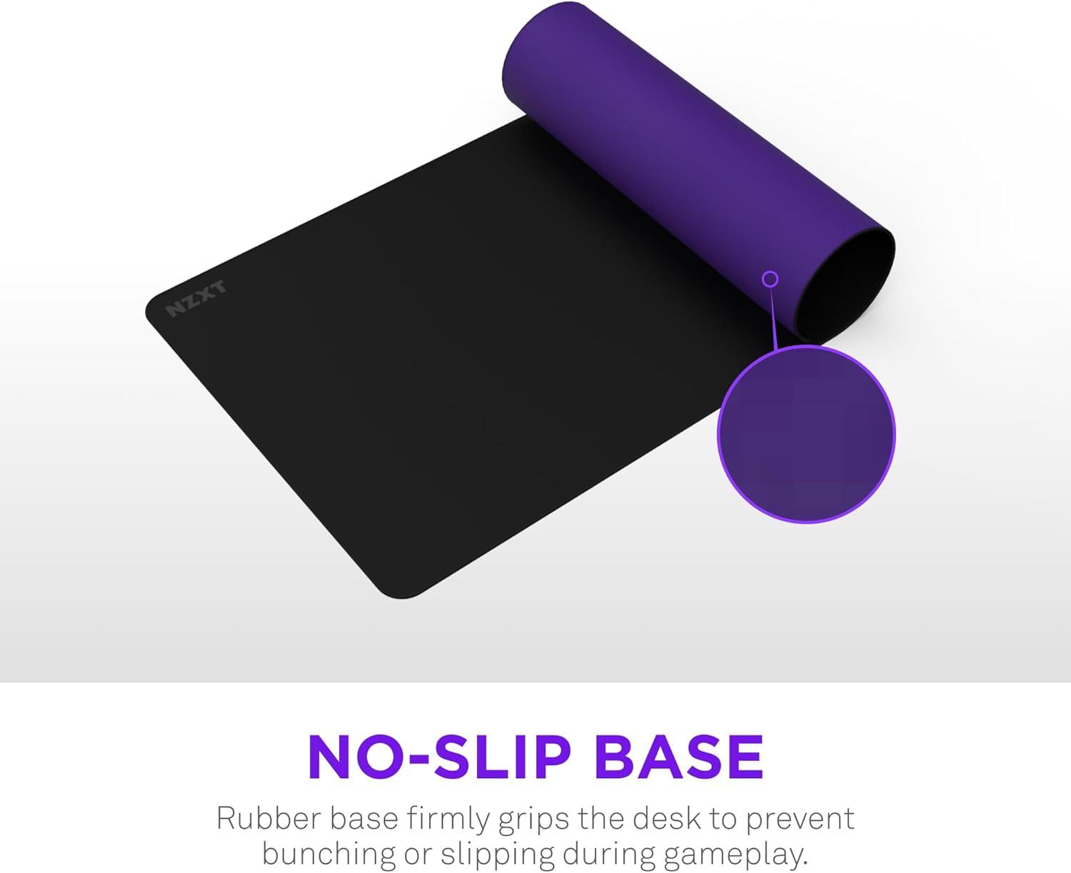 imageNZXT Zone Elite Premium Large Gaming Mouse Pad UltraSmooth NanoKnit Cloth Surface Optimized for Speed and Control SpillResistant Soft Foam Base Reinforced LowProfile Stitching BlackBlack