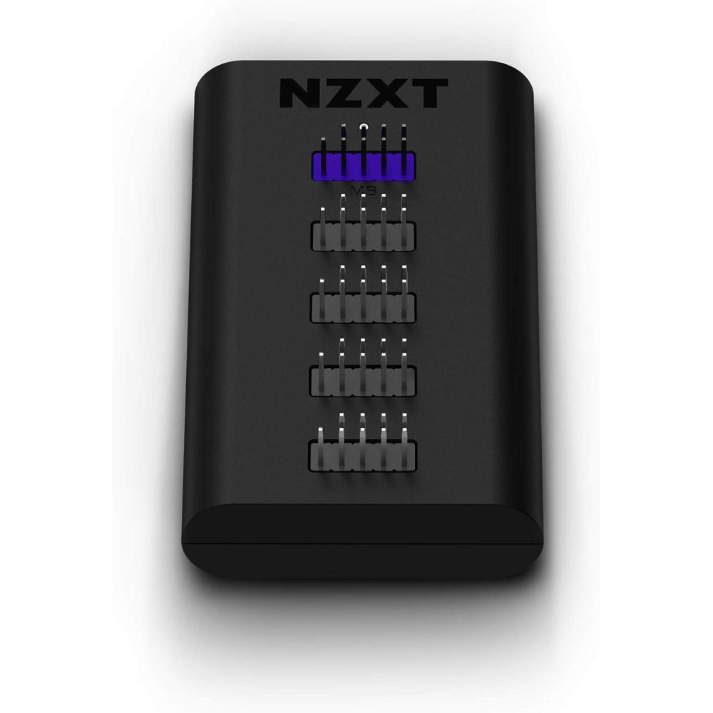 imageNZXT Internal USB Hub 3  Expands 4 USB 20 Ports  Sleek Multifunctional Design  SATA Power Connection  Plug and PlayInternal USB Hub 3