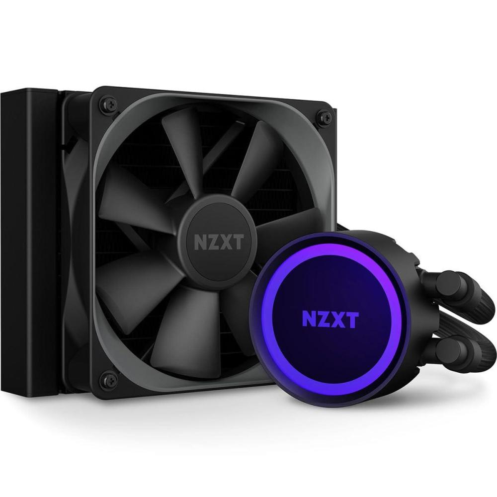 imageNZXT Kraken Plus 240 RGB  AIO CPU Liquid Cooler  240mm Radiator  F240 RGB Core Single Frame Fan  Customizable 154quot Square LCD  AMD AM5 AM4  Intel LGA 18511700 1200115X  WhiteBlack