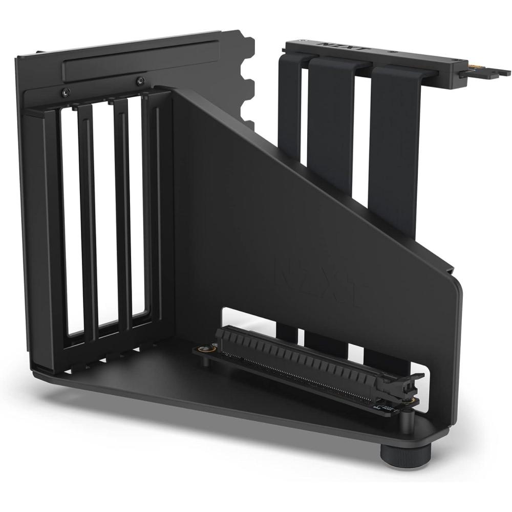 imageNZXT Vertical GPU Mounting Kit  ABRH175W1175 mm PCIe 40x16 Riser Cable  GPU Holder  Sturdy Steel Bracket  WhiteBlack