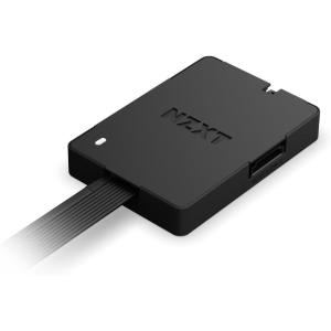 NZXT Control Hub – Digital RGB Lighting and PWM Fan Speed Controller – Control Up to 5 x PWM Fans or 4 x NZXT Single-Frame Fans – Powered by NZXT CAM Software