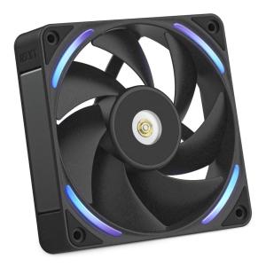 NZXT F280 RGB Core – 280mm Single-Frame Fan Unit with 2 x 140mm RGB Fans – Speed & Lighting Control – High Static Pressure & Airflow – Fluid Dynamic Bearings – 8 aRGB LEDs Per Fan – White(Black)