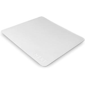 NZXT Mouse Pad MMP400 – MM-SMSSP-WW – 410MM X 350MM – Stain Resistant Coating – Low-Friction Surface – Soft and Smooth Surface – Non-Slip Rubber Base – White(White)
