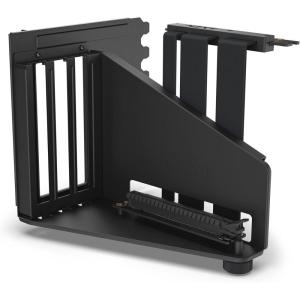 NZXT Vertical GPU Mounting Kit – AB-RH175-B1-175 mm PCIe 4.0×16 Riser Cable – GPU Holder – Sturdy Steel Bracket – Black